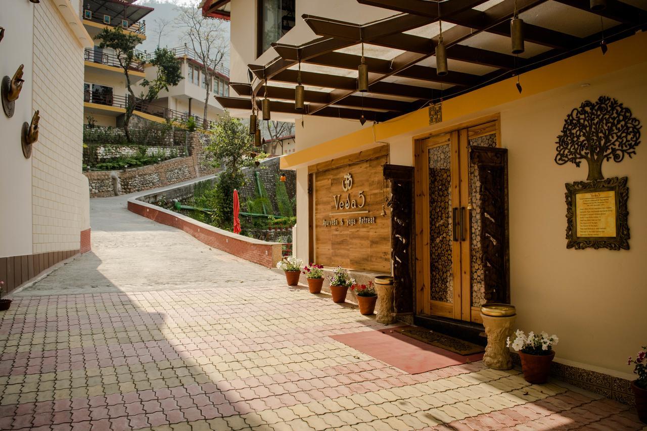 Hotel Veda5 Ayurveda & Yoga Retreat Rishīkesh Exterior foto